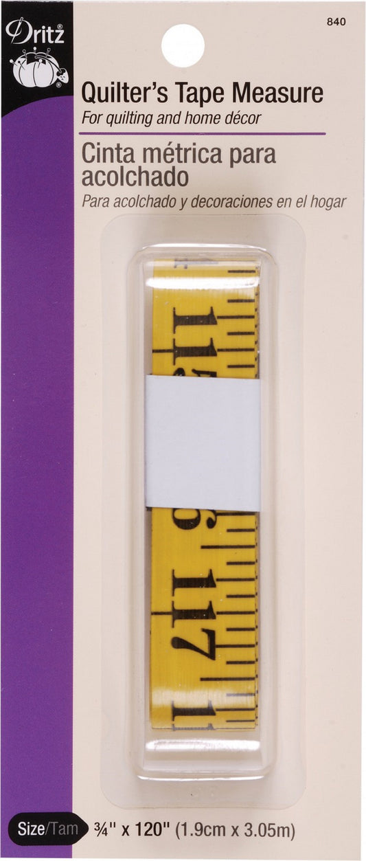 Dritz Quilter's Tape Measure-120 inches