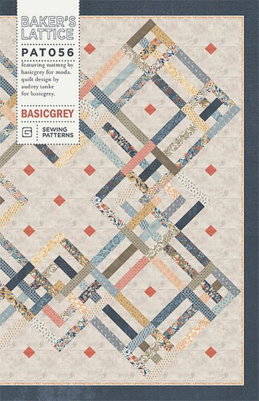 Baker's Lattice Quilt Pattern by Basic Grey