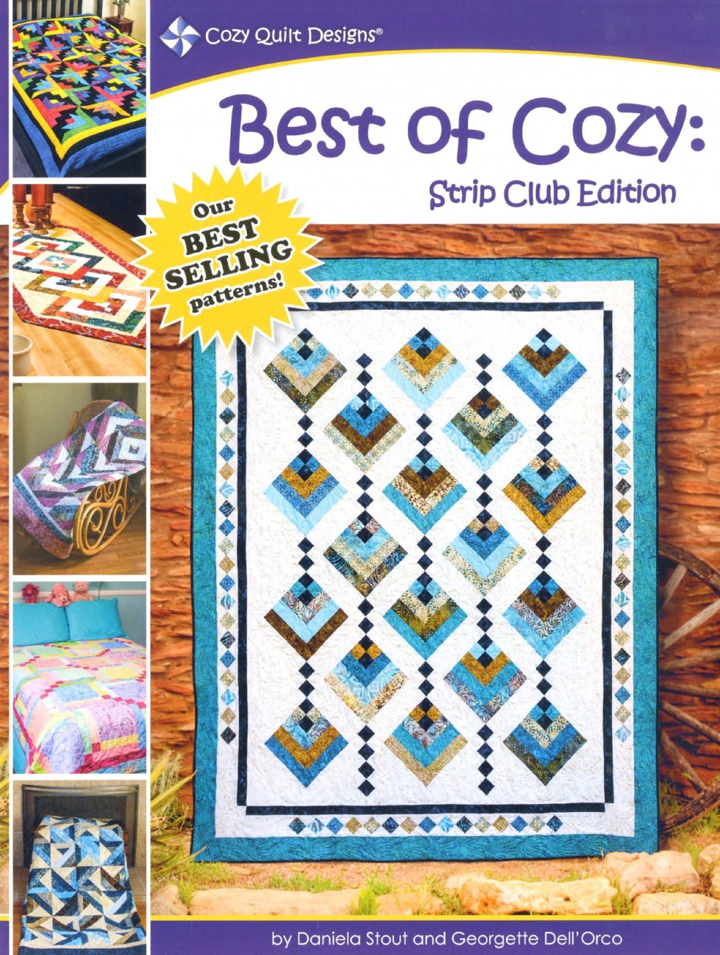 Best of Cozy:  Strip Club Edition - 8 Patterns Using 2-1/2" Strips