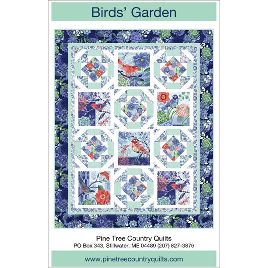 Birds' Garden Pattern by Pine Tree Country Quilts