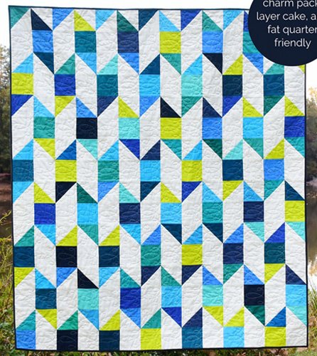 Board and Batten Quilt Pattern by Meadow Mist Designs-4 Sizes