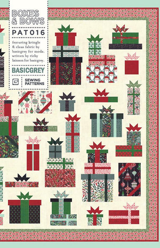 Boxes & Bows Quilt Pattern by Basic Grey