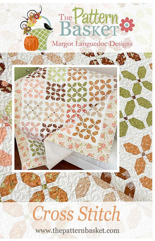 Cross Stitch Quilt Pattern by The Pattern Basket