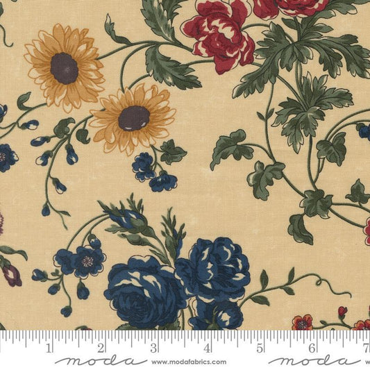 Daisy Lane-Dandelion-Multi-Moda Fabrics-BTY