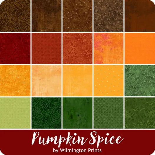 Pumpkin Spice Layer Cake by Wilmington Prints-42-10 Inch Squares