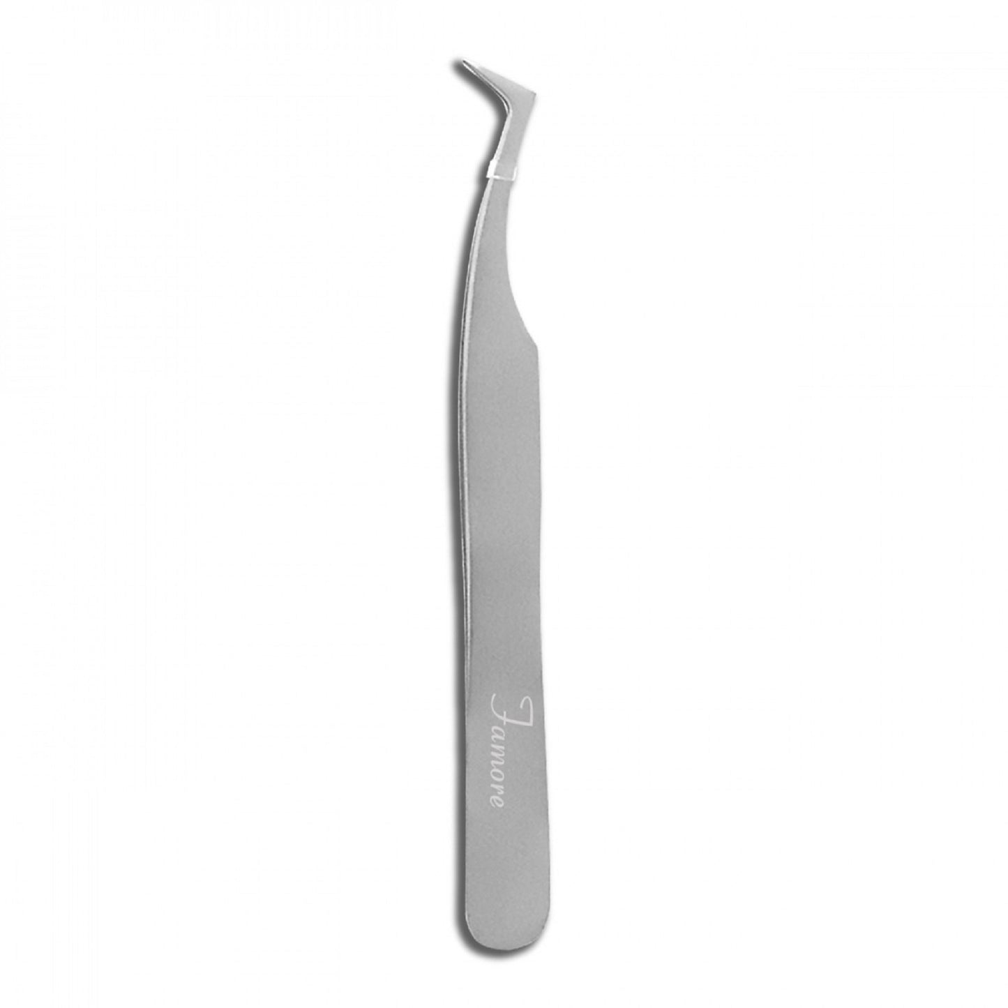 Famore 4.5 inch Angled Precisions Tweezers