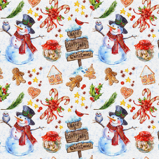 Frosty Delights-Snowman & Gingerbread-BTY-Paintbrush Studio
