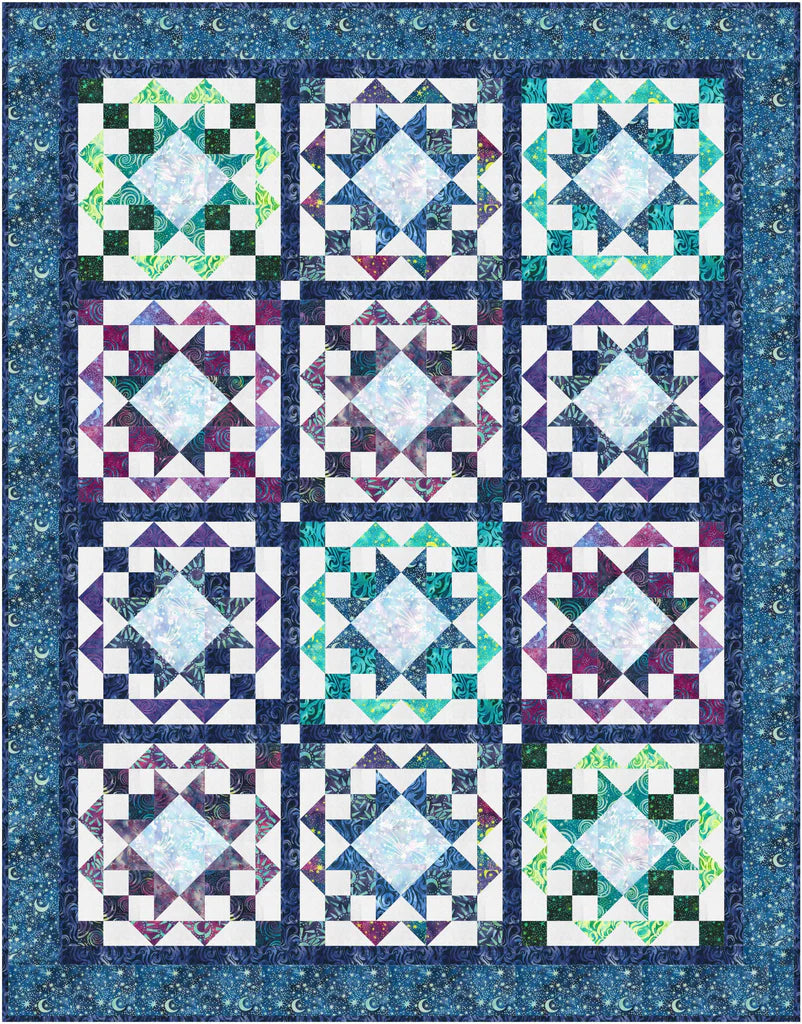 Glowing Under Quilt Pattern by Bound To Be Quilting – Platinum So n Sews