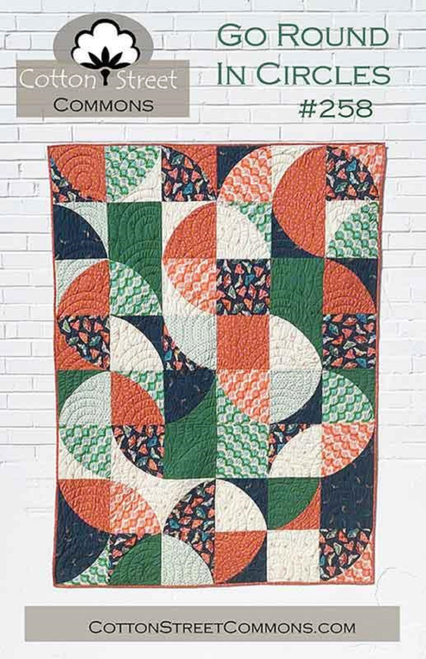 Go Round in Circles Quilt Pattern by Cotton Street Commons