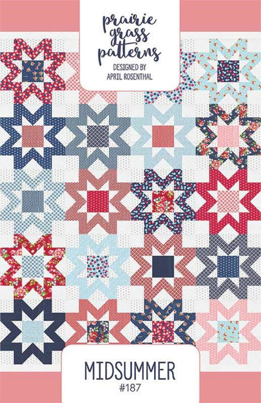 MIdsummer Quilt Pattern #187 by Prairie Grass Patterns