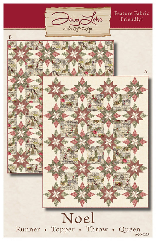 Noel Quilt Pattern by Antler Quilt Designs-4 Sizes Included