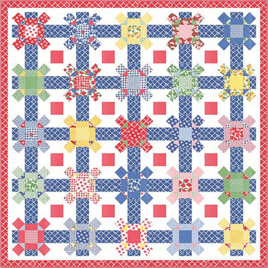 On Every Corner Quilt Pattern by Clark Street Quilts