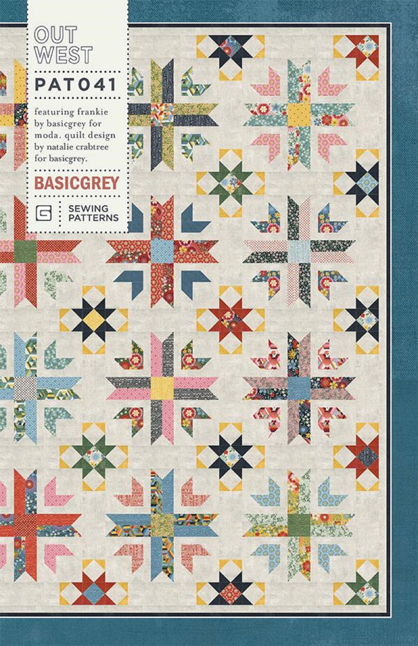 Out West Quilt Pattern-Basic Grey