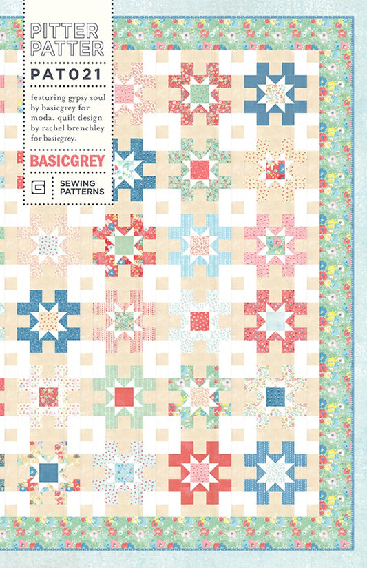 Pitter Patter Quilt Pattern by Basic Grey