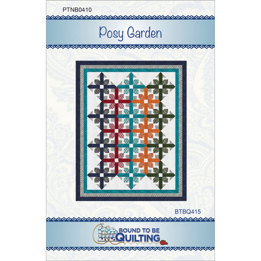 Posy Garden Pattern-Bound To Be Quilting