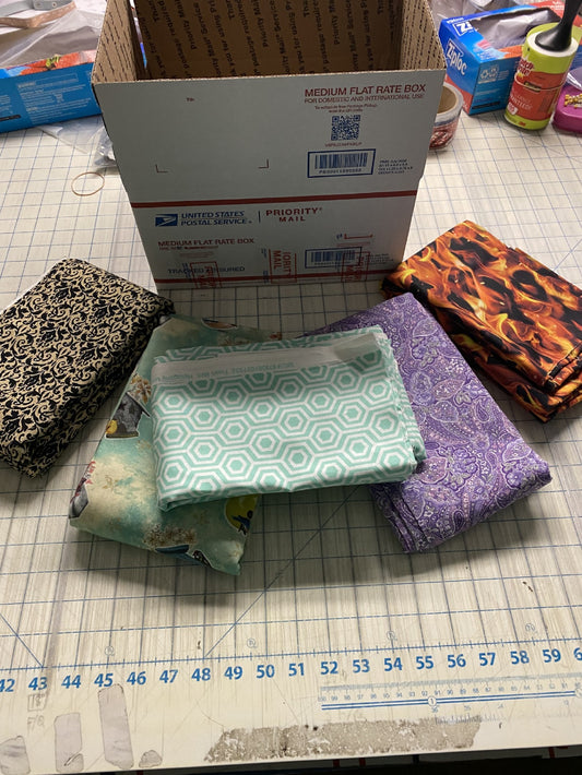 Stash Bash Box-5-2yard pieces or 10-1 yard pieces-Great to Build Your Stash