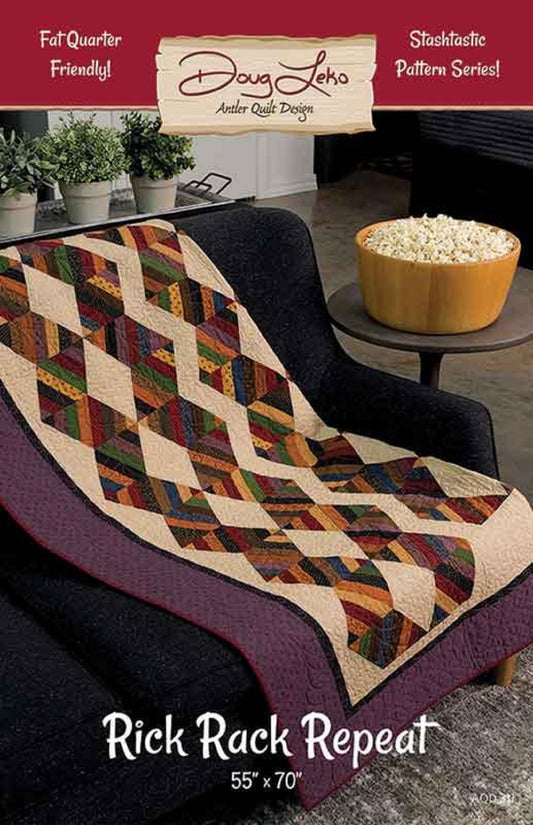 Rick Rack Repeat Quilt Pattern by Antler Quilt Design