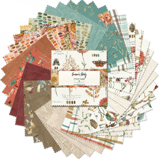 Season's Study-Wilmington Prints-Charm Pack-42-5" Squares