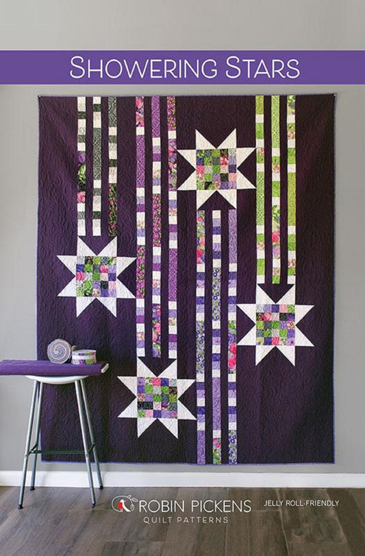 Shooting Stars Quilt Pattern by Robin Pickens