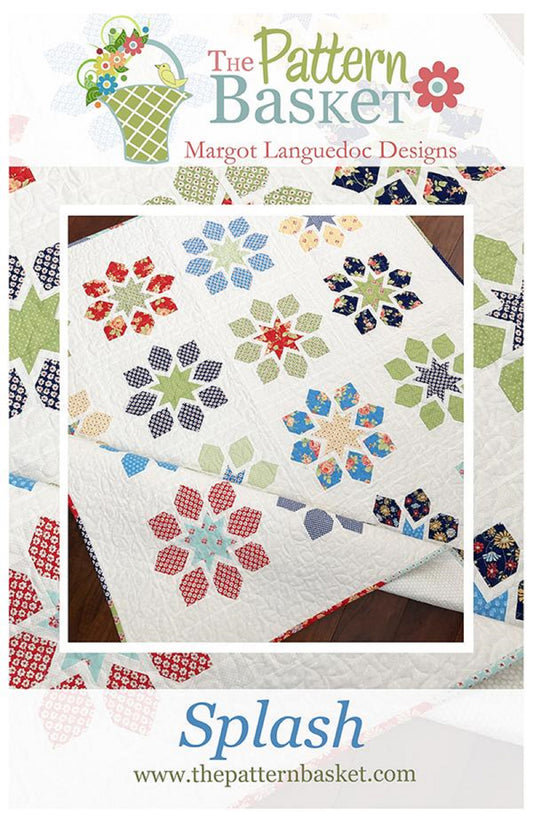 Splash Quilt Pattern by The Pattern Basket