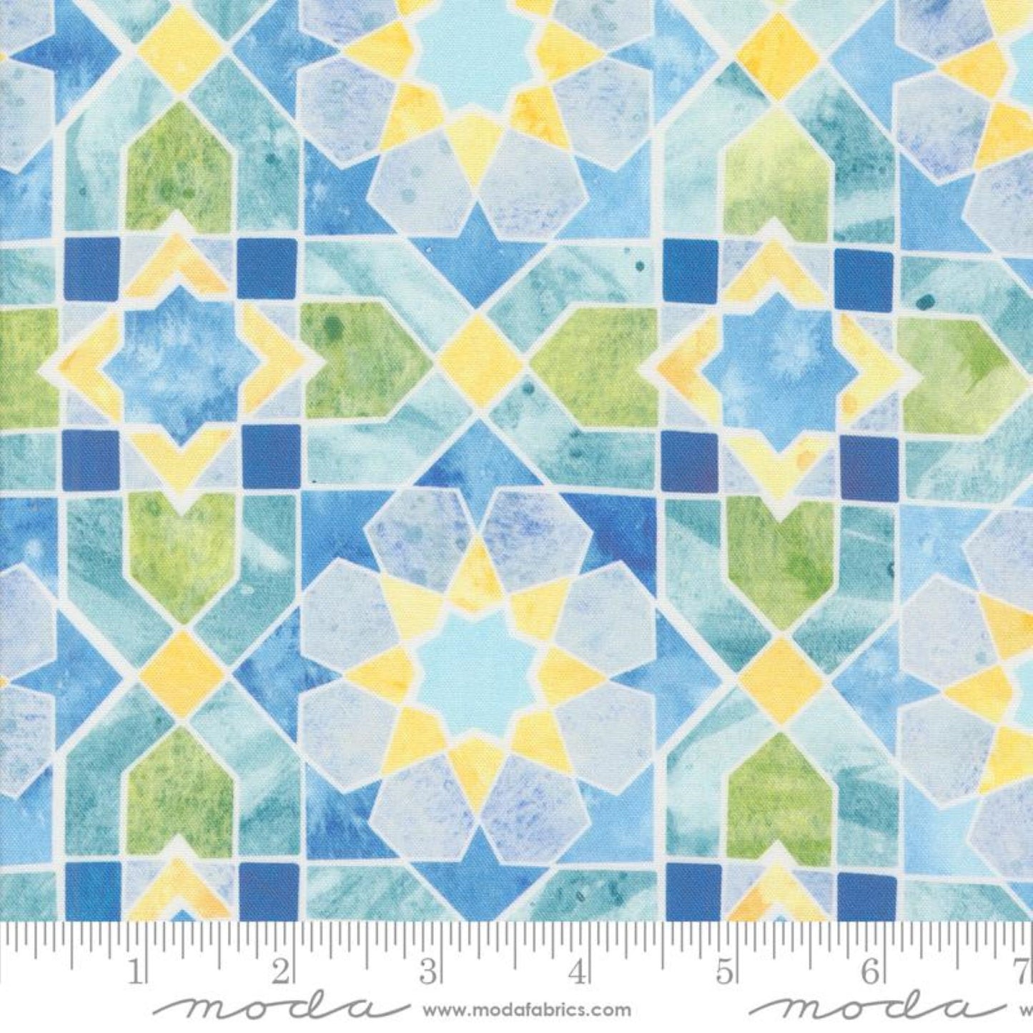 Sunshine Blue Skies-Multi-Moda Fabrics-By The Yard