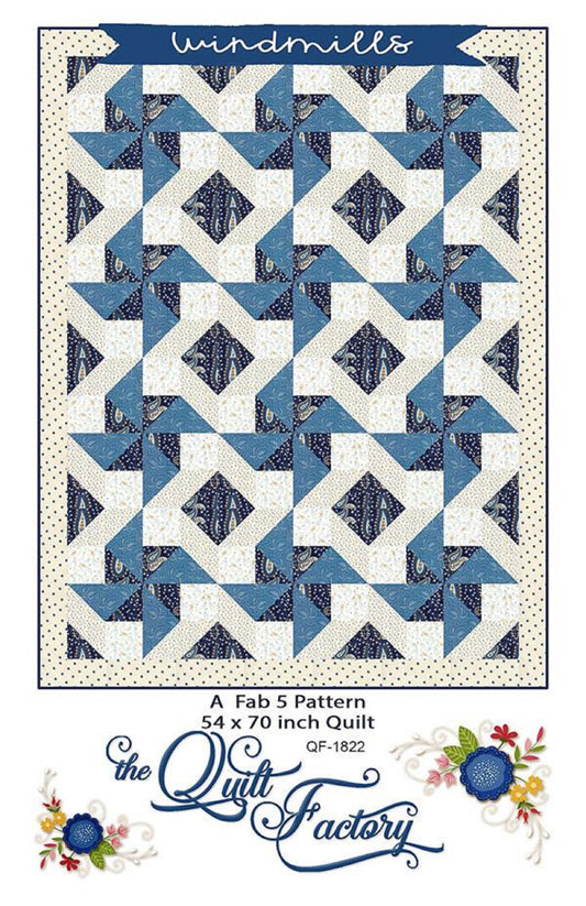 Windmills Quilt Pattern by The Quilt Factory