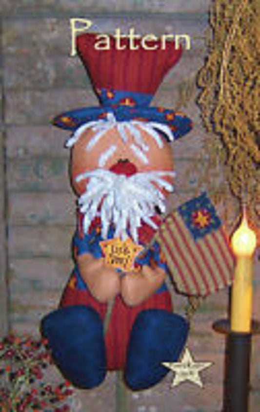 Uncle Sammy Door Doll #106 Pattern-Patti's Ratties