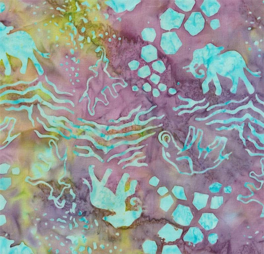 Batik Textiles-Number 5626-Novelty Print-Hand Dyed