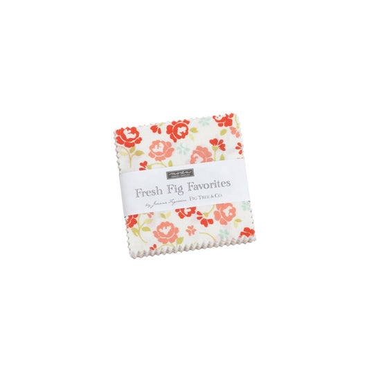 Fresh Fig Favorites Mini Charm Pack by Moda Fabrics-42 - 2-1/2" Squares