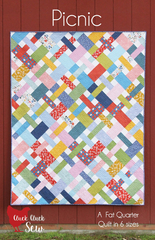 Picnic Quilt Pattern by Cluck, Cluck Sew