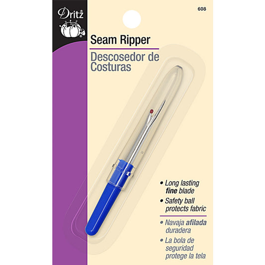 Small Seam Ripper w/Plastic Cap-Dritz