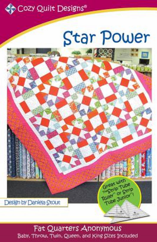 Star Power Quilt Pattern by Cozy Quilt Designs